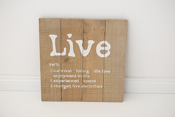 Holzdeko Live