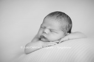 neugeborenenfotos junge baby babyfotos newbornshooting babyfotografin julia oehme fotostudio leipzig halle molauer land fotograf