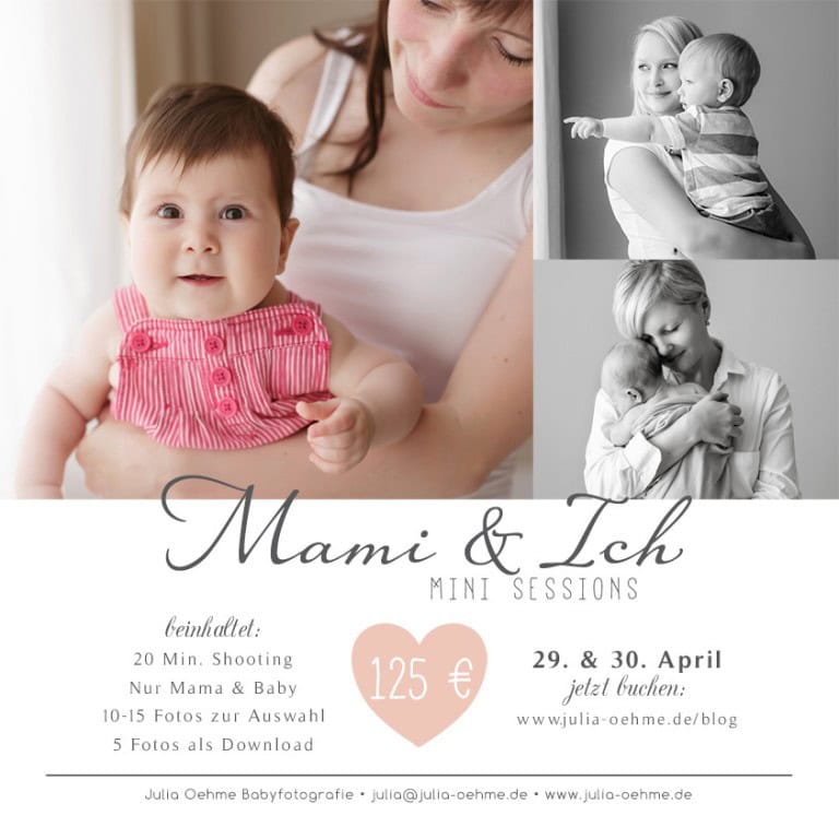 Mami & Ich – Mini­shoo­tings zum Mut­ter­tag 2016 | Baby­fo­to­graf Leip­zig