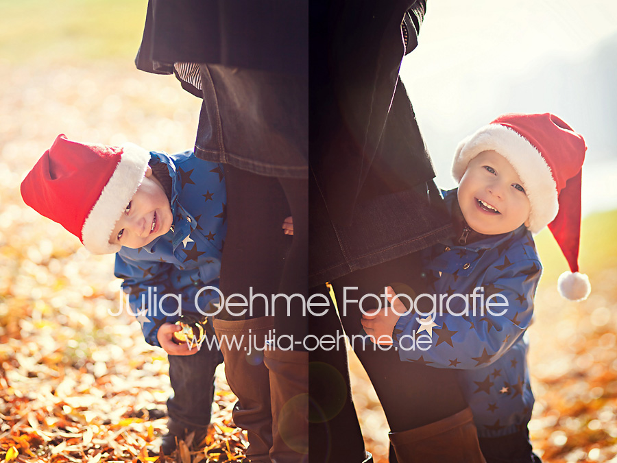 k-20111112-kinderfotograf-halle-2 Kleiner Junge mit Weihnachtsmannmütze hat Spass beim Fotoshooting